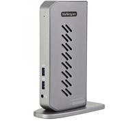 StarTech.com USB-C USB-A Dock - Docking station USB C dual monitor DisplayPort e HDMI 4K 60Hz con Ethernet Adattatore multiporta 6x USB-A, GbE type C/USB 3.1 Gen 1- Windows/Mac [DK30A2DHUUE]