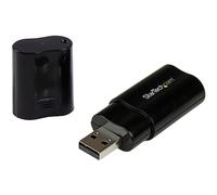 StarTech.com Scheda Audio Esterna Stereo USB 2.0 - Adattatore esterno scheda audio Stereo USB 2.0 a 3,5 mm Jack audio