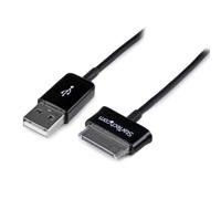 StarTech.com USB2SDC1M Cavo Connetore Dock a USB per Samsung Galaxy Tab, 1 m, Nero
