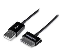 StarTech.com USB2SDC2M Cavo Connetore Dock a USB per Samsung Galaxy Tab, 2 m, Nero