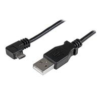 StarTech.com USBAUB2MRA cavo USB 2 m USB 2.0 USB A Micro-USB B Nero