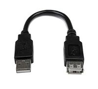 StarTech.com USBEXTAA6IN Cavo adattatore USB 2.0 6in A