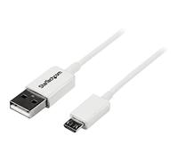 StarTech.com USBPAUB50CMW Cavo Micro USB, A a Micro B, 0.5 m, Bianco