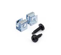 StarTech.com Viti e Dadi con clip di fissaggio per Rack Server 10-32 - confezione da 50 (10-32 SERVER RACK SCREWS 50PACK - MOUN NEW