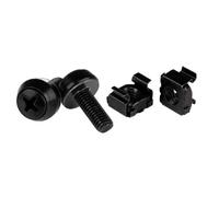StarTech Viti di fissaggio e dadi ingabbiati CABSCREWM6B - M6 x 12 mm - 50 pezzi - Nero