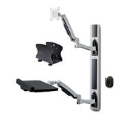 StarTech.com Workstation con montaggio a parete, supporto VESA per monitor da 32