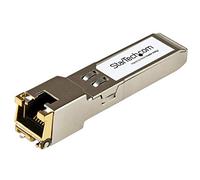 StarTech.com XBR-000190-ST Modulo Ricetrasmettitore SFP, Compatibile con Brocade XBR-000190 - 10/100/1000 Base-TX , Nero