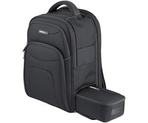 StarTech.com Zaino per Laptop 15,6 pollici con Scomparti Rimovibili per Accessori - Borsa Informatica Professionale High Tech - Per Tutti i Trasporti - Resistente/Ergonomica - Nylon - PC/Tablet - Nouv