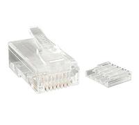 StarTech Connettore RJ45 Cat6 per Cavo Intrecciato, 50 Pezzi (CRJ45C6STR50) | Connettore Modulare, Confezione da 50 Unita