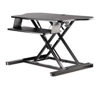 StarTech Convertitore Sit-Stand ad Angolo, Vassoio Tastiera (ARMSTSCORNR)