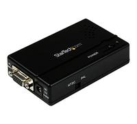 StarTech Convertitore VGA a Composito RCA e S-Video, 1600x1200 (VGA2VID) | Da PC a TV, Da RGB a TV, Alta Risoluzione fino a 1600x1200