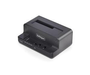 StarTech Dock Duplicatore SSD M.2 NVMe a SATA 2,5/3,5", 27GB/min, 10Gbps | Copia da NVMe a SATA e Viceversa, Ideale per Backup e Migrazione Dati
