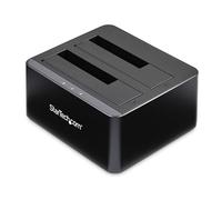 StarTech.com Docking Station a Doppio Bay SATA per 2x 2,5/3,5" SATA SSD/HDD - USB 3.0 ( SDOCK2U33V )