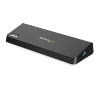 StarTech.com Docking Station Universale USB 3.0 a doppio monitor HDMI e DisplayPort 4K - Docking station USB 3.0 a HDMI e DP, 4x USB-A, Ethernet - Dock per Notebook USB-A Mac e Windows