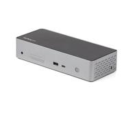 StarTech.com Docking Station USB C - Quad Monitor DisplayPort/HDMI 4K 60Hz - Dock USB-C Multi HDMI/DP, Power Delivery 100W - Hub USB con 1 Porta USB Type-C e 3 Porte USB-A, Ethernet, Audio