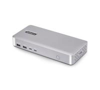 StarTech.com Docking station USB4, USB-C 40Gbps, doppio video HDMI, fino a 2x 4K 60Hz 4:4:4 (RGB) o 120Hz 4:2:2, dock multi monitor, 6x USB, 2,5GbE, 100W PD [155UE-USB4-DOCK]