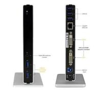 Startech Docking Station Universale USB 3.0 A Doppia Uscita Dvi Gigabit Ethernet - Replicatore Di Porte Con Adattatori HDMI/VGA Mac Windows USB3SDOCKDD