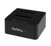 StarTech.com Docking Station USB 3.0 per doppio Hard Disk SATA / eSATA SSD da 2,5"/3,5" con UASP