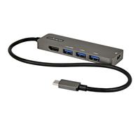 STARTECH Docking Station USB-C 4 Porte HDMI 4K 60Hz con Power Delivery 100W