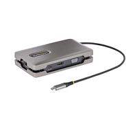 StarTechcom Adattatore Multiporta USB-C - Docking Station USB Type C con Uscita Video HDMI 20 4K/VGA/DP Alt Mode USB-C - Mini