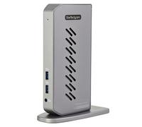 StarTech.com USB-C USB-A Dock - Docking station USB C dual monitor DisplayPort e HDMI 4K 60Hz con Ethernet Adattatore multiporta 6x USB-A, GbE type C/USB 3.1 Gen 1- Windows/Mac [DK30A2DHUUE]