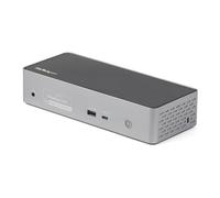 StarTech.com Docking Station USB C - Quad Monitor DisplayPort/HDMI 4K 60Hz - Dock USB-C Multi HDMI/DP, Power Delivery 100W - Hub USB con 1 Porta USB Type-C e 3 Porte USB-A, Ethernet, Audio