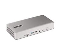 STARTECH Docking Station USB-C Thunderbolt 4 8K Quad Triple Dual Monitor Grigio