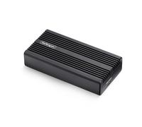 StarTech. com USB4 M.2 NVMe Enclosure, 40Gbps, esterno USB-C/Thunderbolt NVMe SSD Enclosure, custodia dissipatore di calore in alluminio, B+M/M-Key