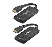 StarTech Extender HDMI Wireless per Sale Riunioni e Spazi Huddle, 4K 60Hz, Portata 20m, Alimentazione USB, Kit Trasmettitore/Ricevitore Plug-and-Play