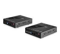 StarTech Extender KVM HDMI 2.0 su IP, 4K 30Hz, USB su Cat5e/6, 100m | Estensione KVM Remota su Rete Locale, Ideale per Sale Controllo e Data Center