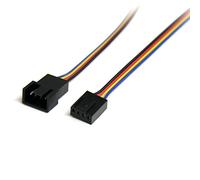 StarTech.com Cavo di estensione per alimentatore ventola 4 pin 12'', M/F, 4 pin PWM (M) a 4 pin PWM (F), FAN4EXT12