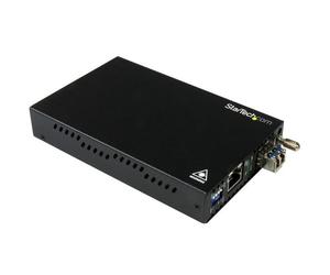 StarTech GBE Fiber Media Converter ET91000SM20 - 20km Range