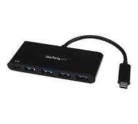 Startech Hub Usb 3.0 A 4 Porte Usb-c A 4x Usb-a One Size Black