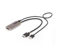 StarTech.com Cavo adattatore da HDMI a DisplayPort da 30cm, 8K 60Hz, convertitore video attivo da HDMI 2.1 a DP 1.4