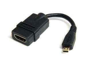 Startech HDMI to micro HDMI 5in High Speed Adapter Cable – F/M