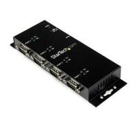 Startech Hub Adattatore Seriale USB A DB9 RS232 4 Porte Guide Din Industriali E Montabile Parete ICUSB2324I