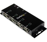 Startech 4 Port Usb To Db9 Rs232 Serial Adapter Nero