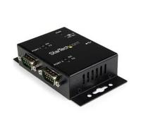 StarTech.com Hub adattatore USB a seriale 2 porte per montaggio a parete con clip per guide DIN