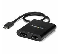 Startech Mst Hub-usb-c A 2 Porte Displayport One Size Black