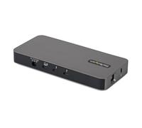 StarTech Hub Thunderbolt 5 a 4 Porte con KVM Thunderbolt Share, 80,120Gbps, Multi-Monitor 8K, PD 140W, USB-A 10Gbps, TB4,USB4, MacBook M4 Pro,Max, M5