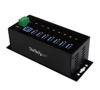 STARTECH Hub USB 3.0 a 7 Porte Nero con Velocità di Trasferimento 5000 Mbit/s