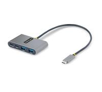 StarTech.com Hub USB-C a 4 porte con 100W Power Delivery Pass-Through - Adattatore USB C a 2x USB-A + 2x USB-C - USB 3.0 5Gbps