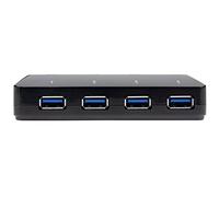 StarTech Hub USB-A a 4 Porte 5Gbps con Ricarica Rapida 2,4A (ST53004U1C) | Porta di Ricarica Veloce, Espansione USB, Plug and Play