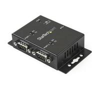 STARTECH Hub USB a Seriale 2 Porte con Montaggio a Parete e Clip DIN