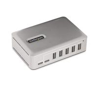 STARTECH Hub USB-C 3.0 A 7 PT 10GBPS con 7 Porte Argento