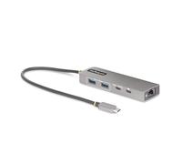 StarTech Hub USB-C 3 Porte 10Gbps, Ethernet 2,5Gbps, 100W PD Pass-Through | Ricarica e Dati Simultanei, Ideale per Laptop