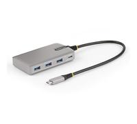 StarTech Hub USB-C 4 Porte 10Gbps, DP Alt Mode 4K 60Hz, PD 100W, 3x USB-A | Hub Portatile per Laptop, Uscita Video