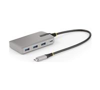 STARTECH Hub USB-C 4 Porte con Velocità 10 Gbps in Argento