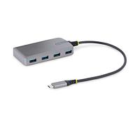 StarTech.com Hub USB-C a 4 porte - 5Gbps - Alimentazione via bus - Hub da USB C a 4x USB-A con ingresso di alimentazione ausili