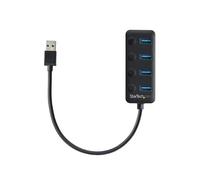 Startech Hub Usb3.0 A 4 Porte 4x Usb-a Con Swith One Size Black